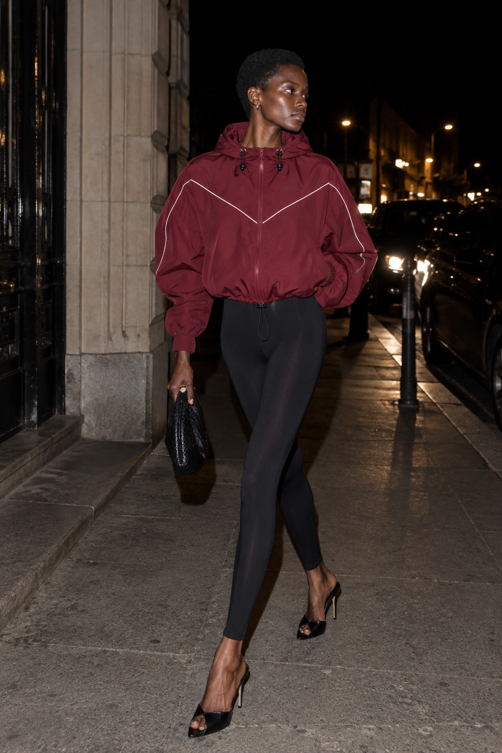 ONE JACKET BURGUNDY