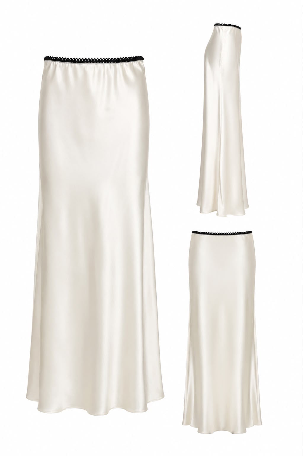 SOFIA SILK SKIRT