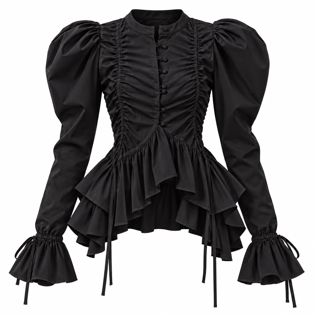 BLISS COTTON BLACK SHIRT