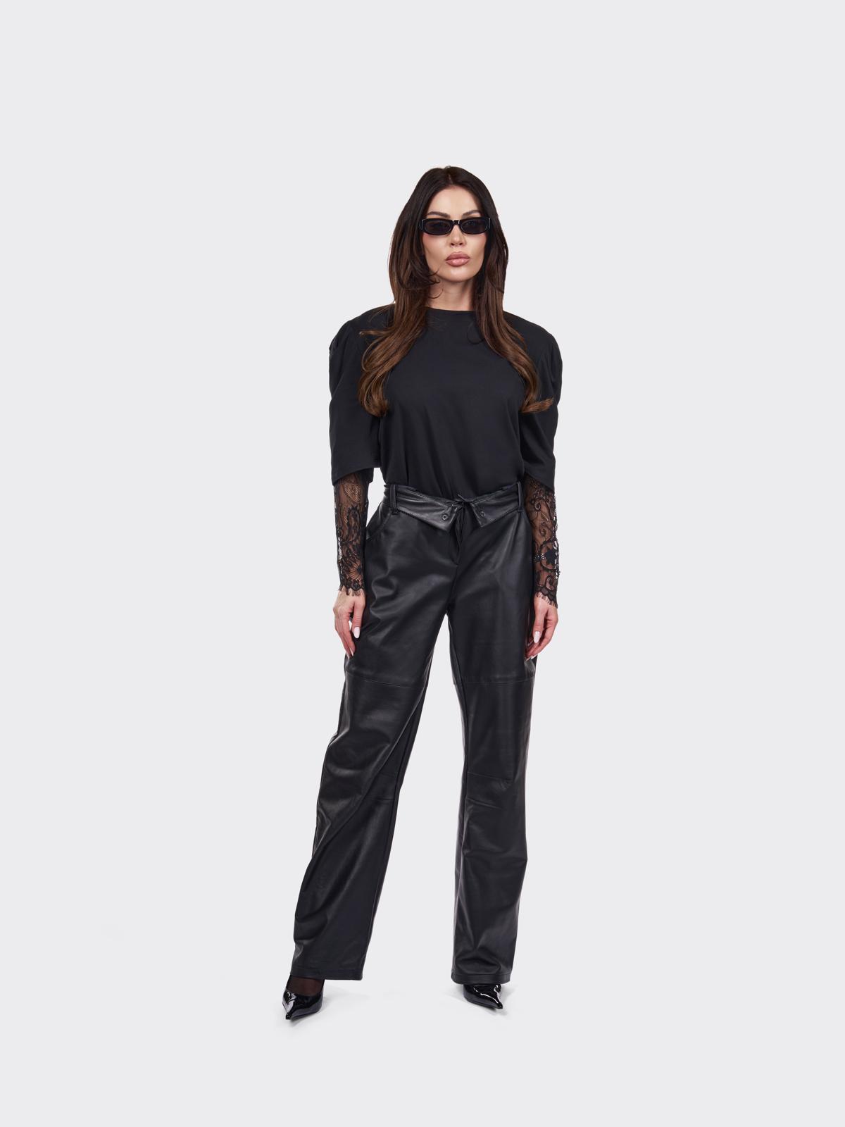 NOIR ICON LEATHER PANTS