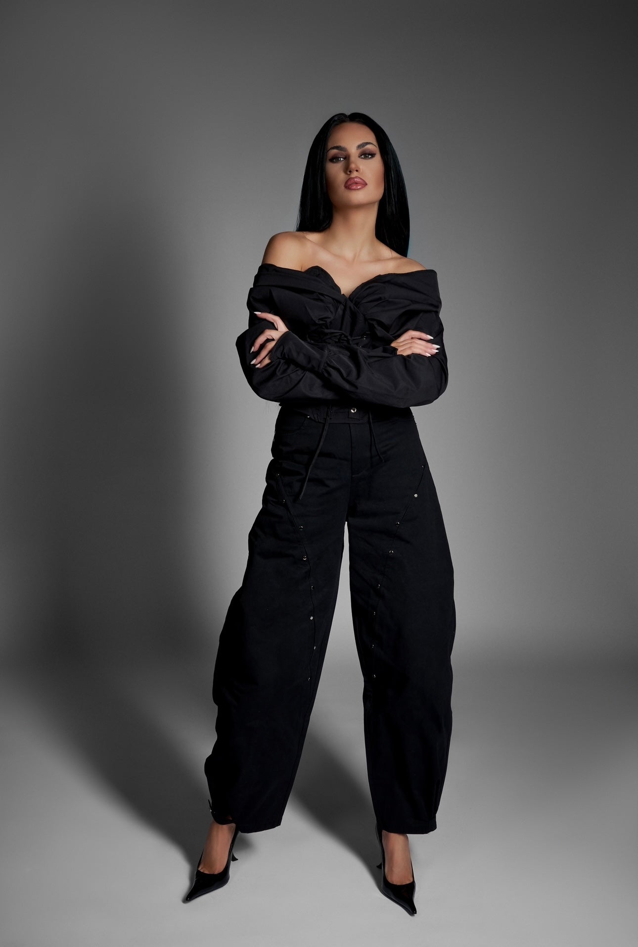 STRUCTURED PANTS