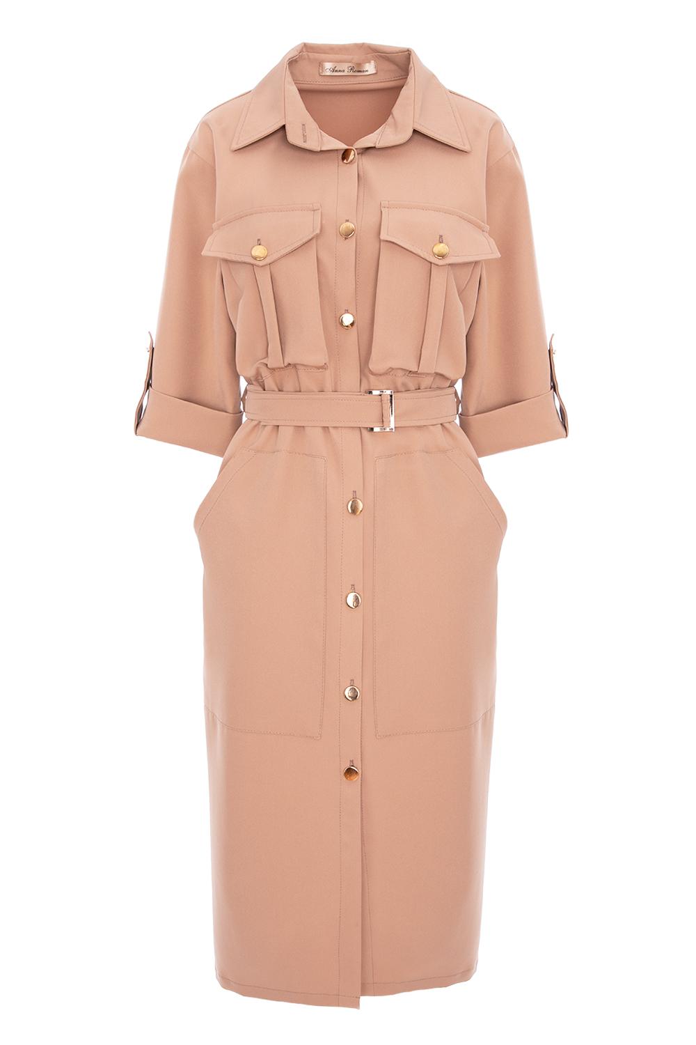 Rochie Bej Safari