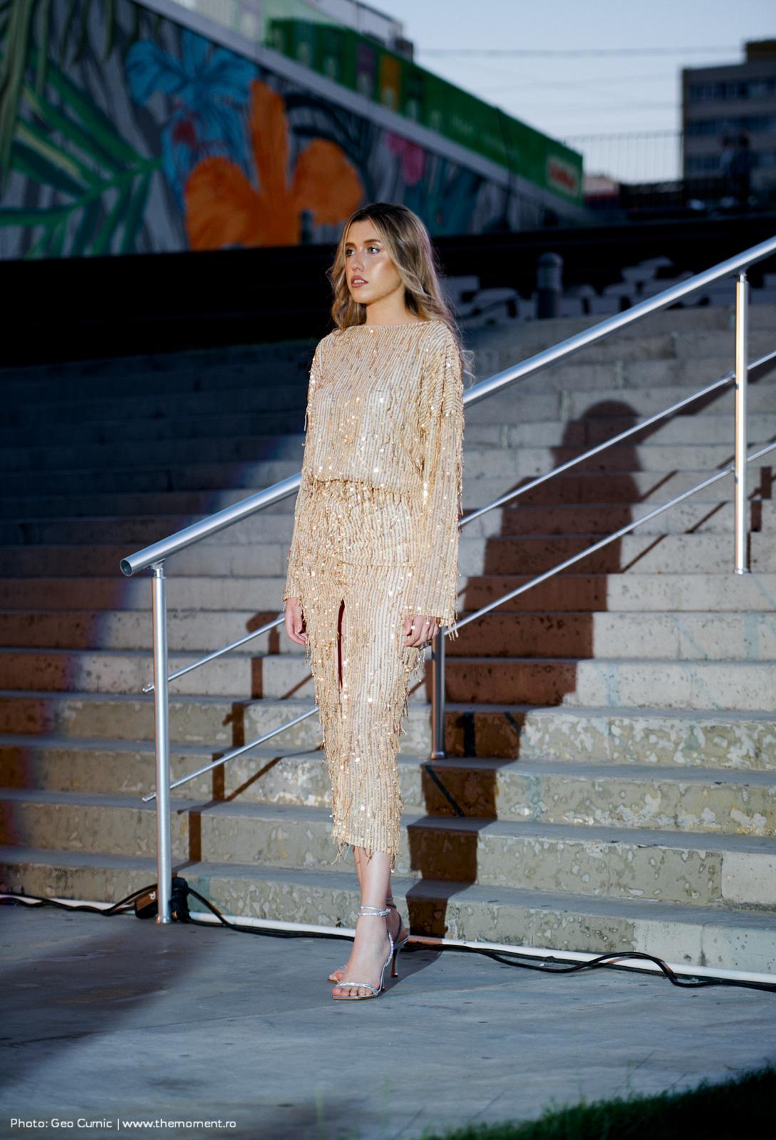 HELEN GOLD DRESS