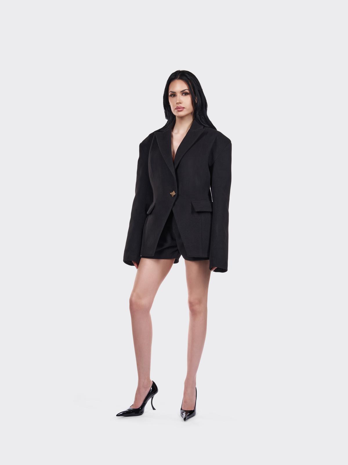 Noir Tailored Short Suit