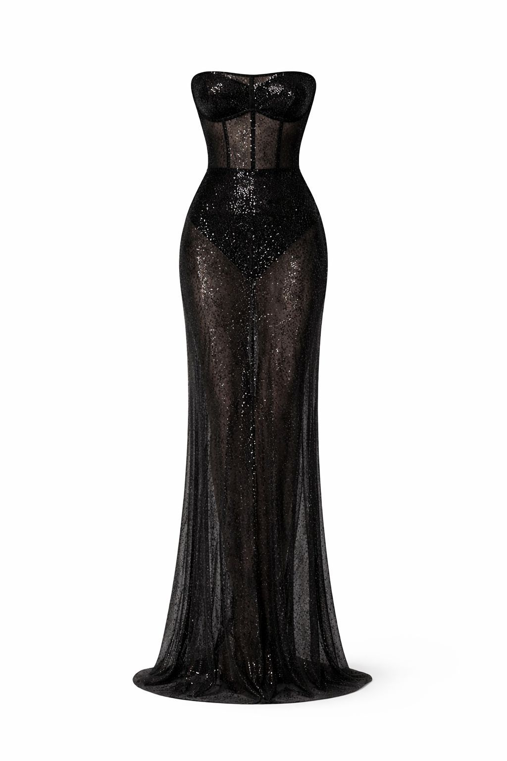 MARINA BLACK DRESS Imagine principală a produsului