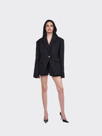 Noir Tailored Short Suit