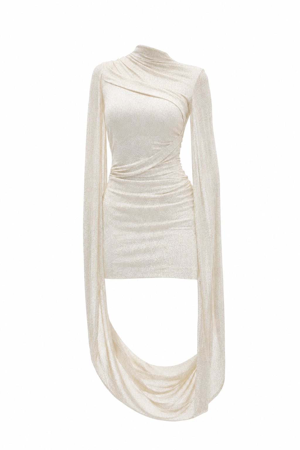 SCULPT GOLD DRESS