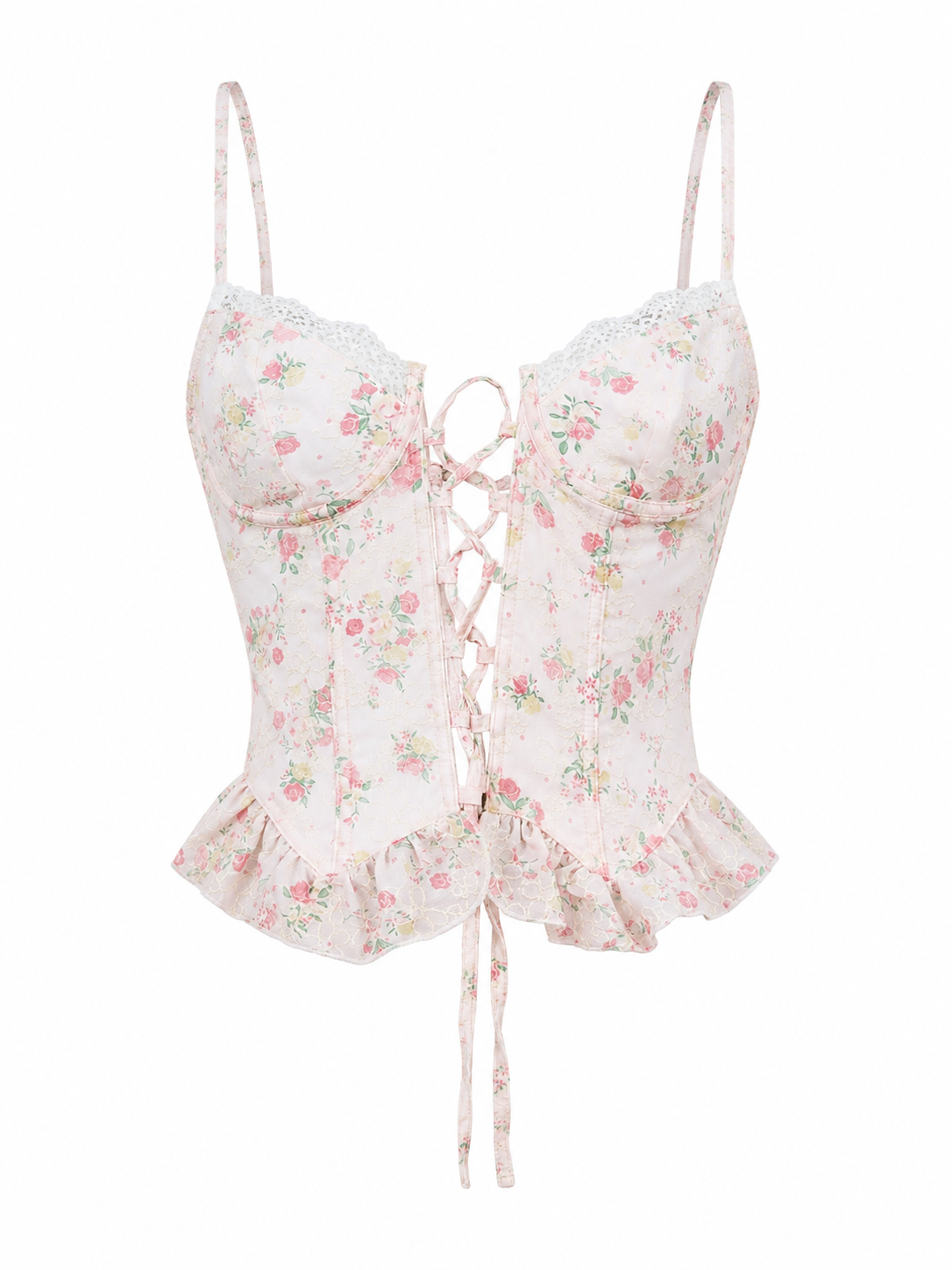 CORSET COTTON BLOSSOM PINK