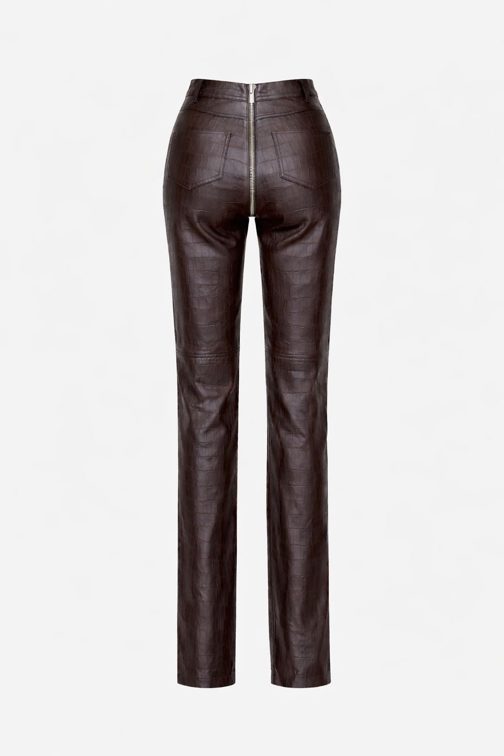 Pantaloni NOIR CROCO