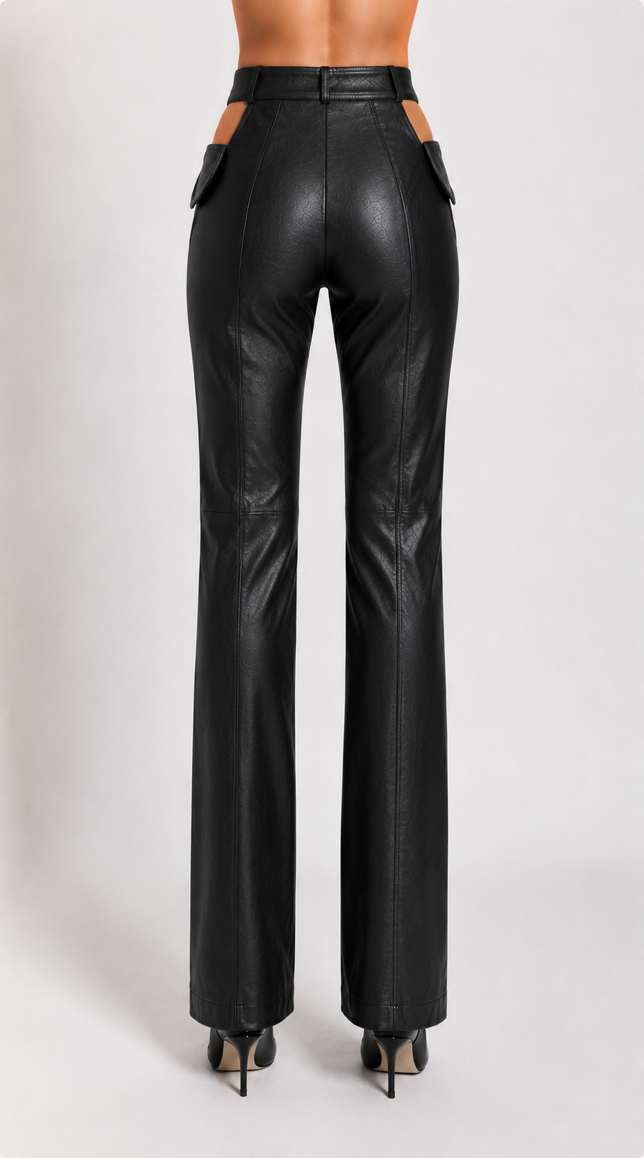 RETRO LEATHER PANTS