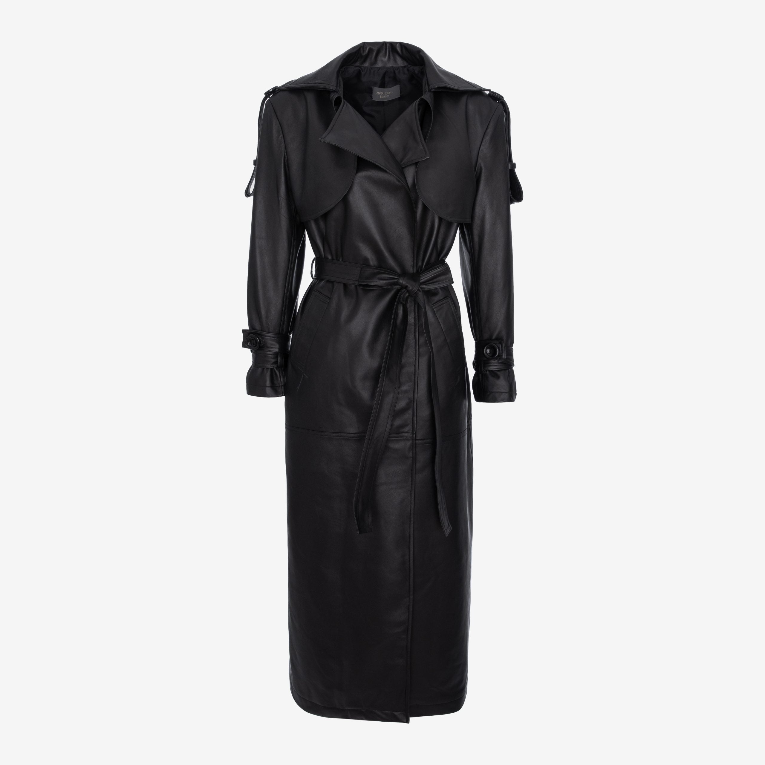 THE MAXI LEATHER TRENCH