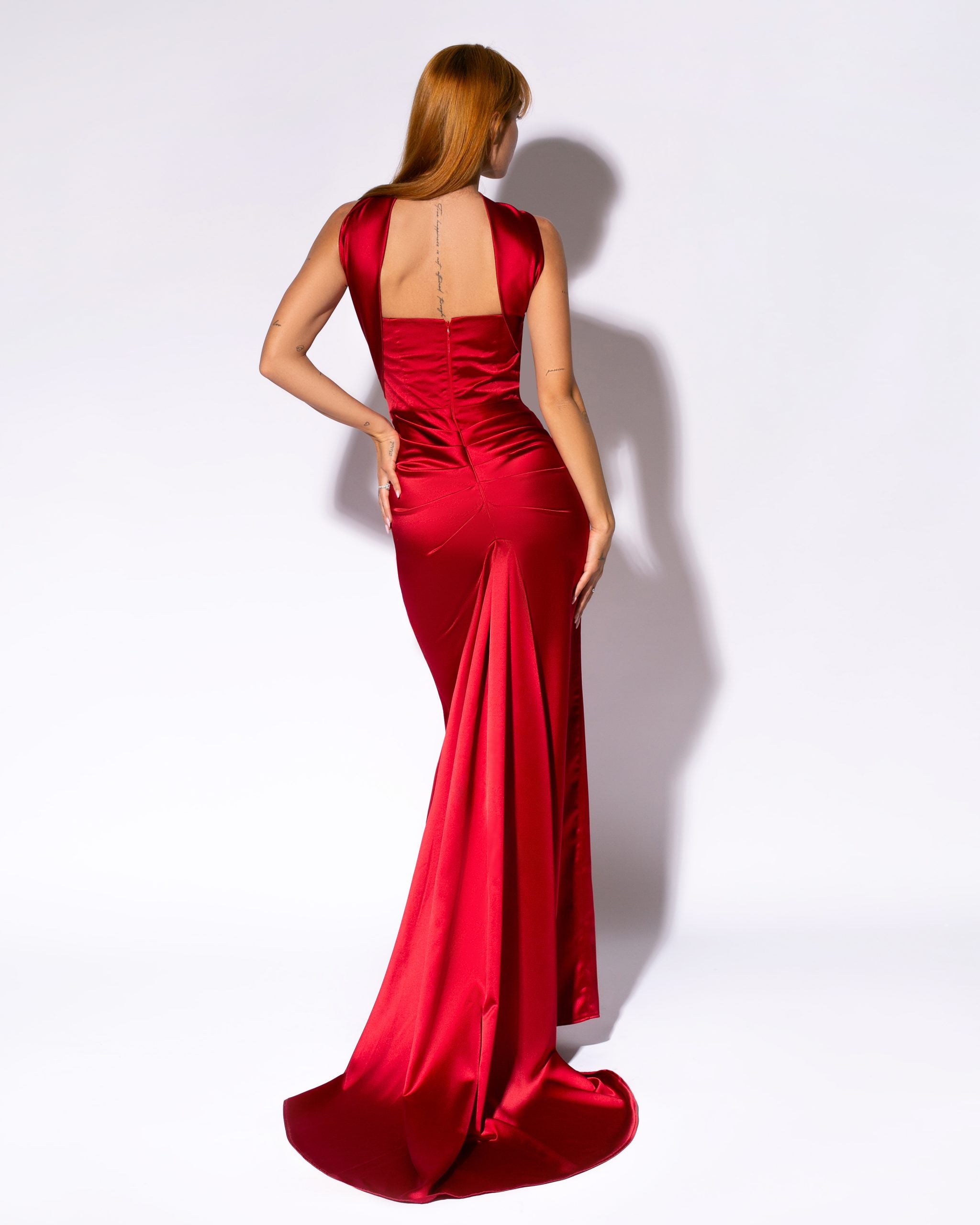 Rochia ANASTELLE RED Secondary image