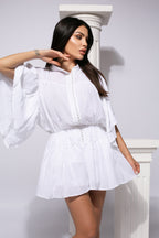 Rochie din cu volane