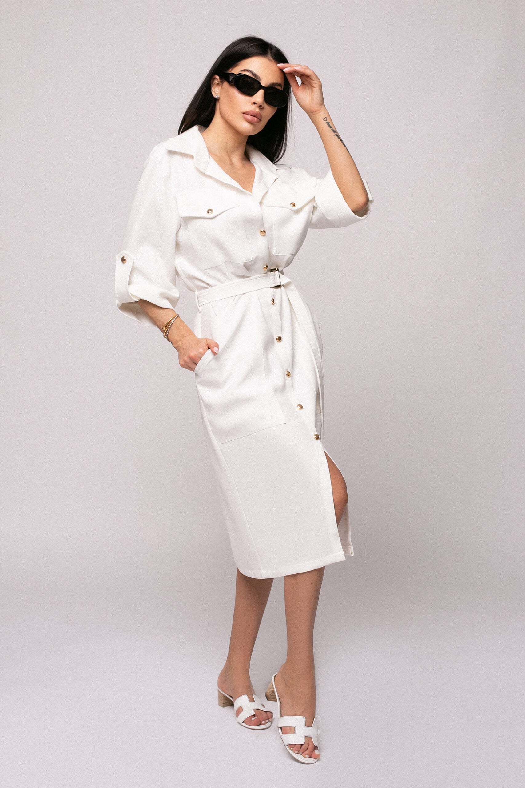 Safari White Dress Main image