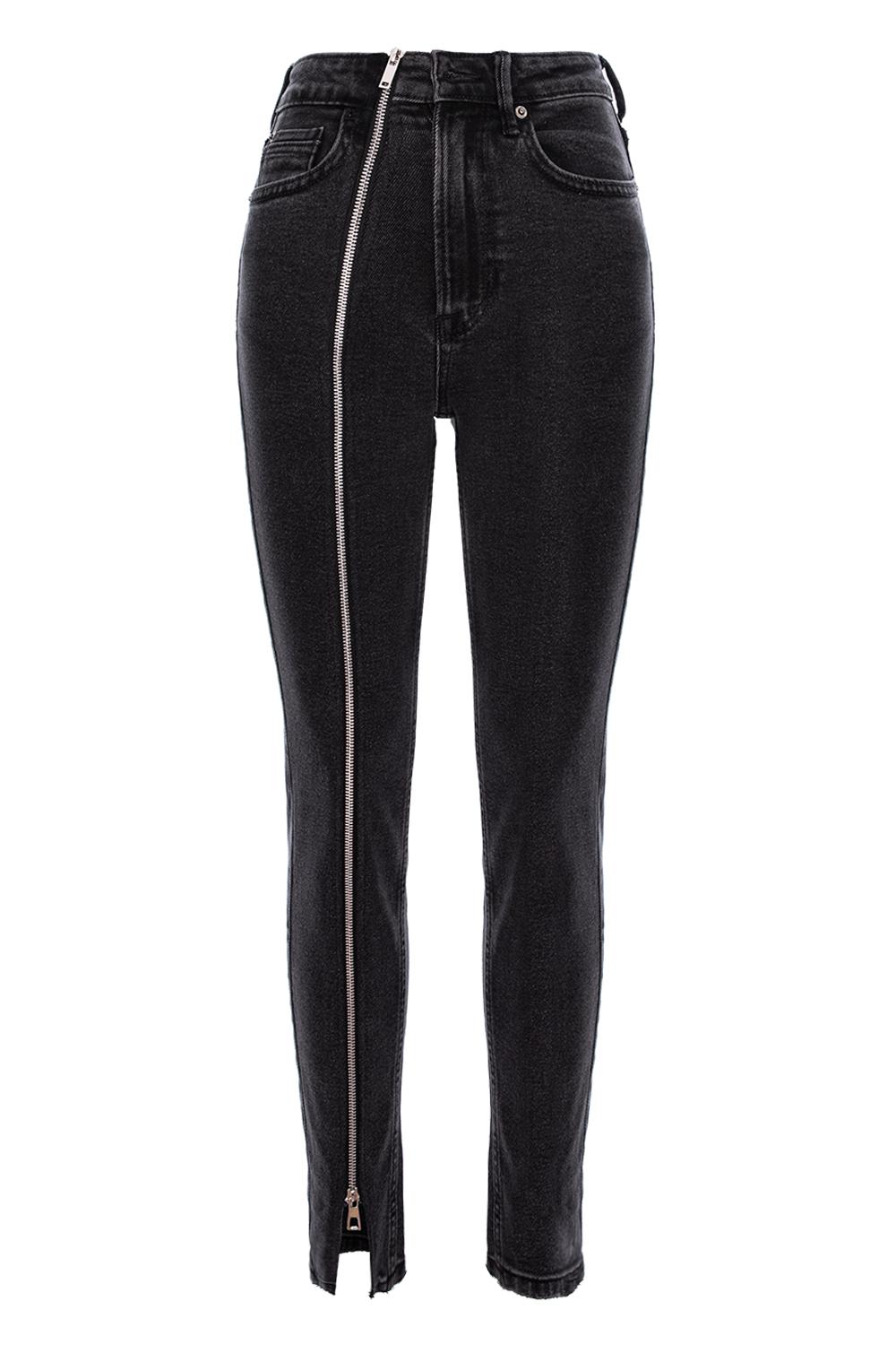 BLACK JEANS–ZIPPER