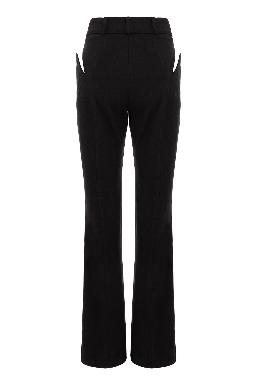 Retro Pants – Black Denim Secondary image