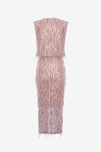 GIULIA DRESS–GOLDEN ROSE