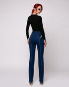 Retro Pants— Blue Denim