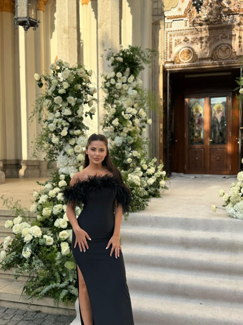 Rochie neagră Icon - imagine 3
