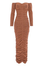 KATE DRESS GOLD - imagine 3