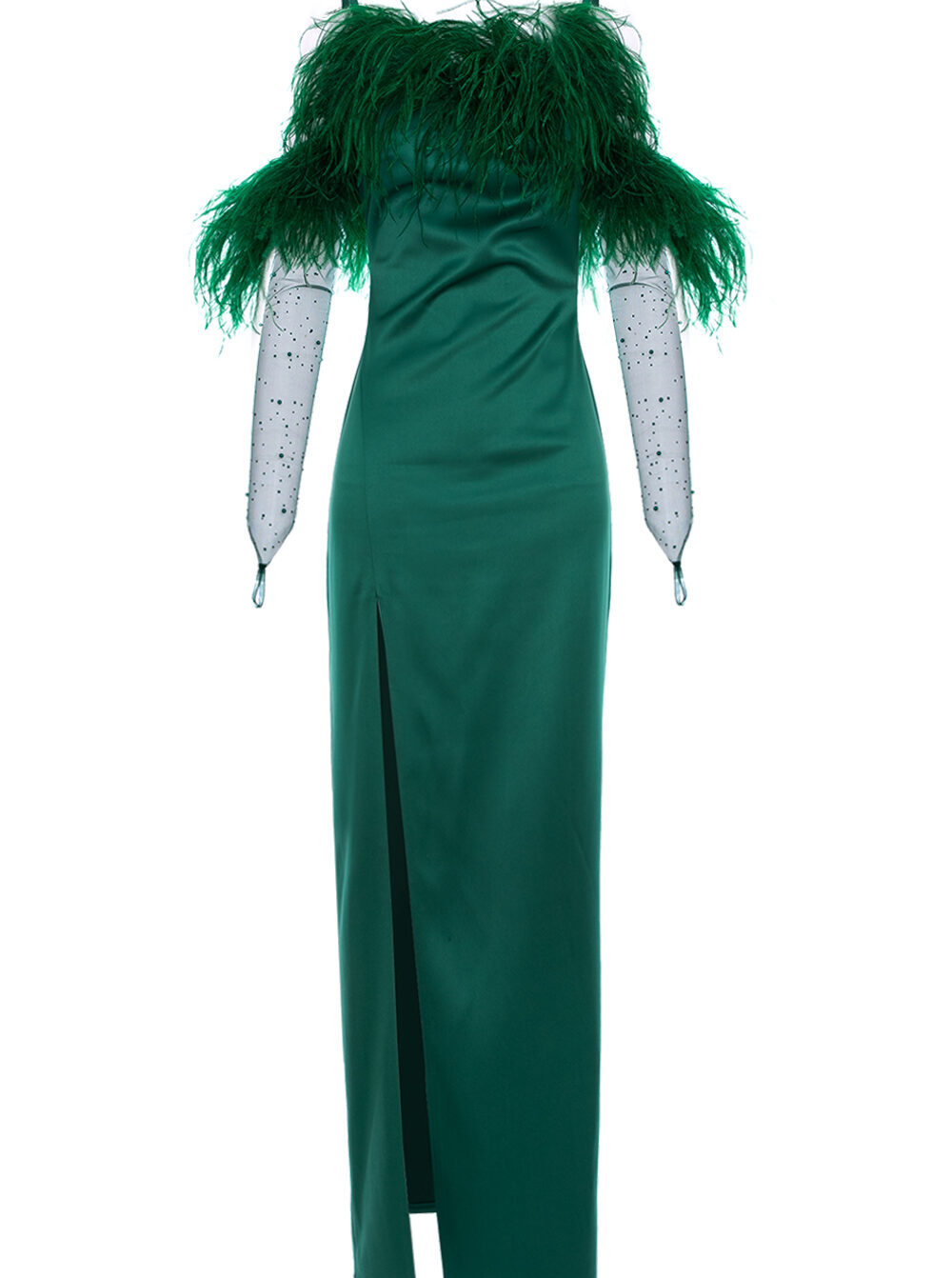 Rochie verde GlamVista