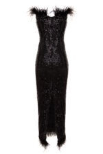 Rochie neagră Anna - imagine 2