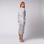HELEN SILVER DRESS - imagine 3