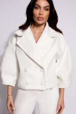 Sacou Scurt White