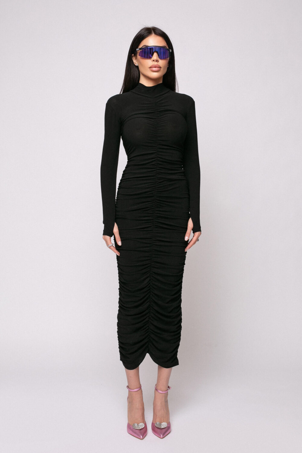 KELLY DRESS–BLACK - imagine 2