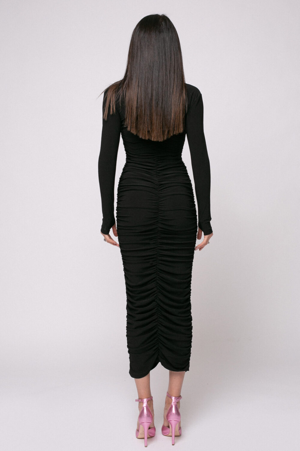 KELLY DRESS–BLACK - imagine 3