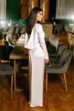 White Allure Dress - imagine 4