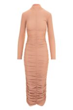 KELLY DRESS–BEIGE