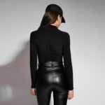 Pantaloni din piele ecologică - imagine 5