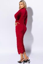 Kelly Red Dress - imagine 4