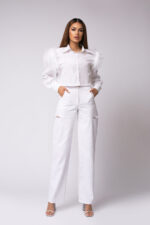 WHITE JEANS–CUT OUT - imagine 3