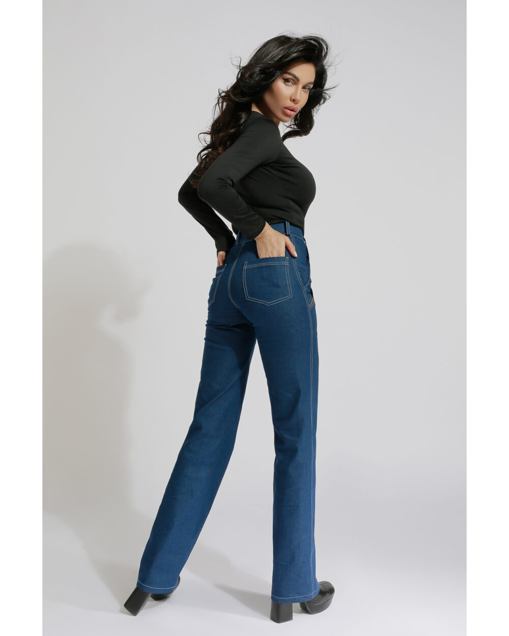 HAVEN JEANS-BLUE - imagine 5