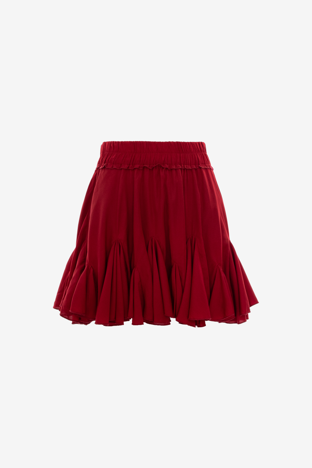 Summer Skirt-Red Velvet - imagine 1