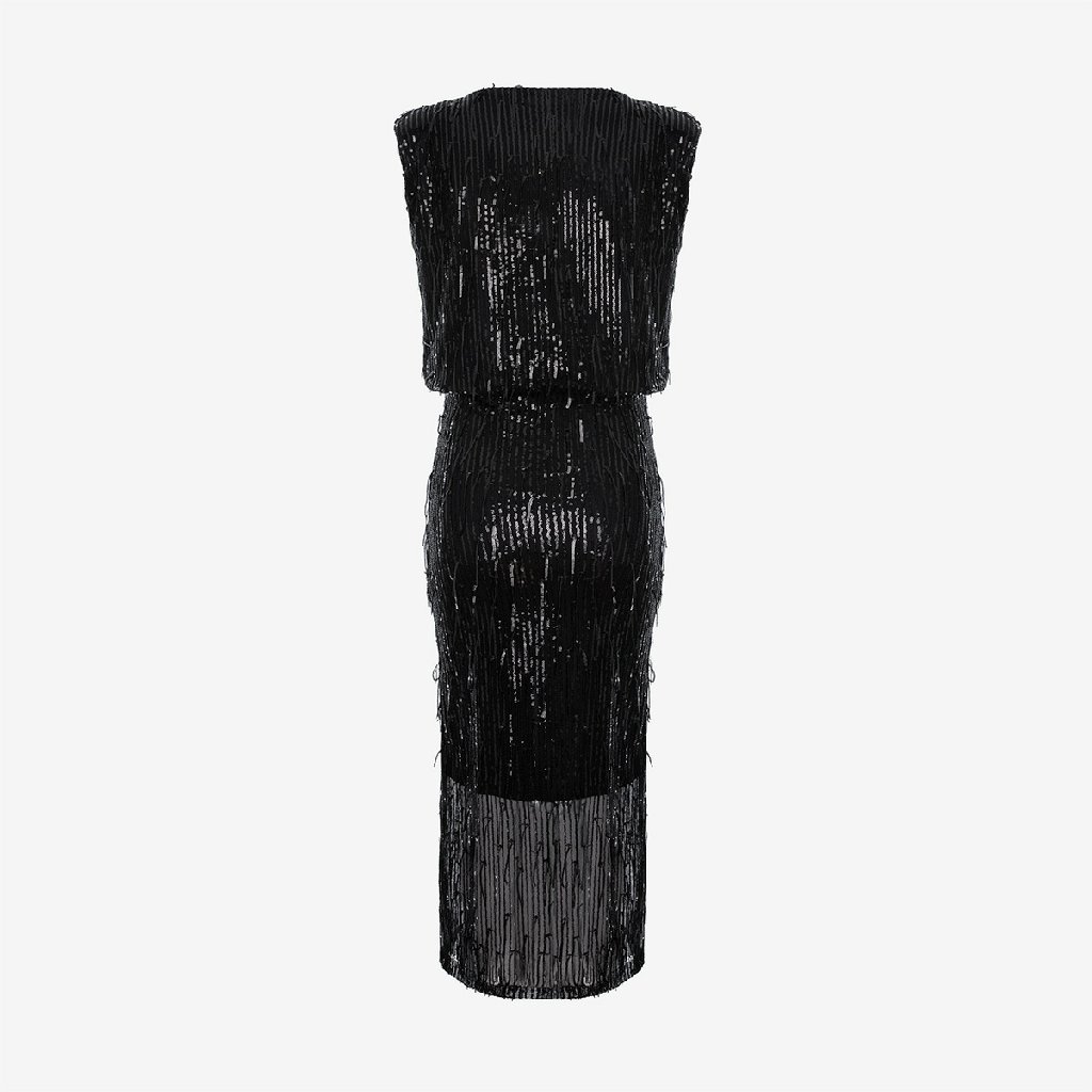 get (3) GIULIA BLACK DRESS - imagine 2