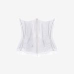 Corset Chantilly White Swan