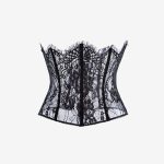 Corset Chantilly Black Swan