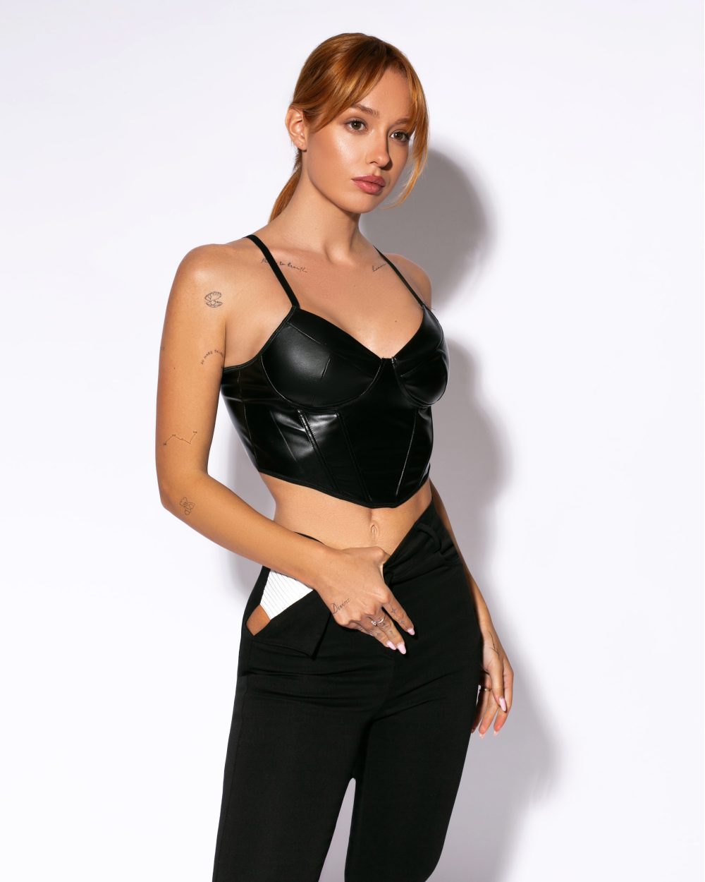 Corset NOIR EMBRACE - imagine 1