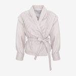The Ice Ivory Leather Jacket - imagine 3